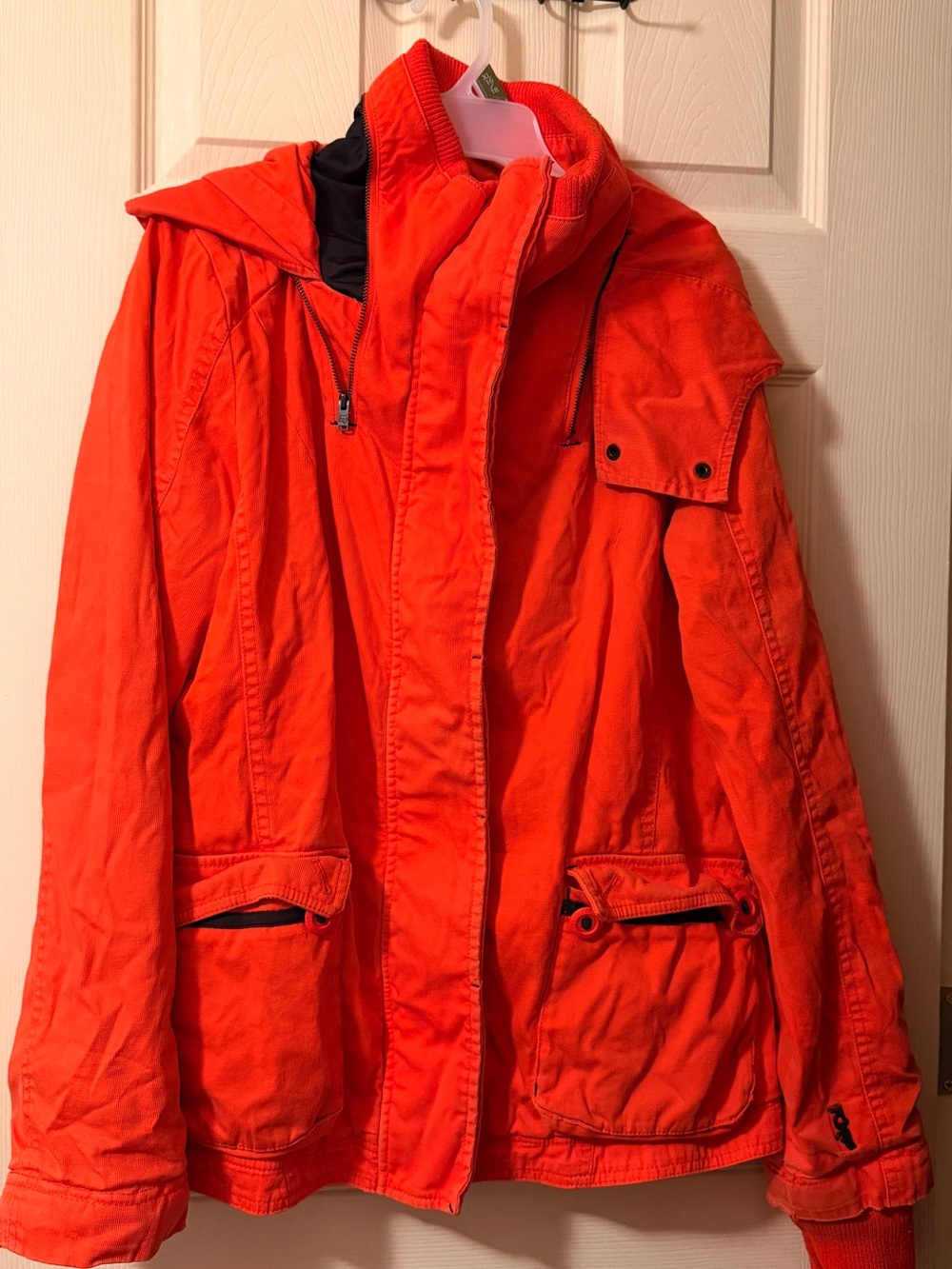 Fox Bright Orange Hooded Jacket